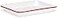Red Co. Red Co 11 x 9 Enamelware Metal Classic 2 Quart Rectangular Serving Tray Solid WhiteRed Rim