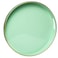Spsyrine Round Green Plastic Decorative Tray 13 Modern Tray with Handles Marble Pattern for Breakfast Coffee Table Bathroom Kitchen Living Room