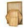 PAFREWOG Bamboo Serving Trays 165x11842x30cm with Handle Set Includes 06316cm Thick Dinner Plates Hexagon 12532cmRectangle 9825cm5915cmSquare 5915cm