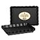 R-kay 6 Pack Black Plastic Serving Trays 9 x 13 Party Serving Trays and Platters Black Serving Tray Serving Platter Tray for Party