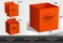 Sorbus Fabric Storage Cubes 6 Foldable Storage Bins for Organizing Pantry Cubbies Toy Box Clothes Storage Closet Organizer 13 Inch Collapsible Cube Baskets for Shelves with Handle