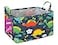 INGHUA Rectangular Storage Basket Fabric Organizer Bin for ToysBooksClothesGiftsPetsPerfect for HomeOfficeNurseryDormShelfRec Forest Dinosaurs