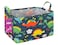 INGHUA Rectangular Storage Basket Fabric Organizer Bin for ToysBooksClothesGiftsPetsPerfect for HomeOfficeNurseryDormShelfRec Forest Dinosaurs