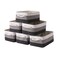 Sacyic Small Storage Baskets for ShelvesFabric Storage Baskets for ClosetRectangular Collapsible Baskets for organizing ClothesBooksGifts