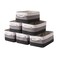 Sacyic Small Storage Baskets for ShelvesFabric Storage Baskets for ClosetRectangular Collapsible Baskets for organizing ClothesBooksGifts