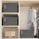CHICVITA Storage Baskets for Organizing Fabric Storage Bins for Clothes Towels Shoes Closet Baskets for Bedroom Organizing 14 L x 10 W x 8 H Grey 2Pack