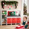 ShellKingdom Storage Bins Foldable Fabric Storage Cubes And Cloth Storage Organizer Drawer For Closet And Toys Storage 13 X 13 X 13 INCH 2 Pack Red