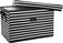SCOUT Rump Roost LG Large Lidded Storage Bin with Handles Collapsible Stackable Doubles as Seat or Table Holds 90 Lbs