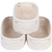 CubesLand Rectangle Woven Cotton Rope Organizer Small Rainbow Basket for Kids Baby Pets Toys Shelves Storage