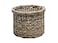 Kouboo KOUBOO Rattan Kobo Round Log Storage Basket GrayBrown