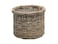 Kouboo KOUBOO Rattan Kobo Round Log Storage Basket GrayBrown