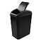 Begale 45 Gallon Plastic Swing Top Trash Can 1Pack Swing Kitchen Garbage Bin Black