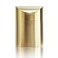 Chemlliy Stainless Steel Trash Can with Swing Lid Mini Countertop Trash Bin Bathroom Golden Desktop Garbage Cans Tiny Kitchen Waste Bins with Trash Bag