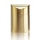 Chemlliy Stainless Steel Trash Can with Swing Lid Mini Countertop Trash Bin Bathroom Golden Desktop Garbage Cans Tiny Kitchen Waste Bins with Trash Bag