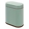ELPHECO Bathroom Trash Can with Automatic Lid 2 Gallon Sensor Trash Bin Smart Garbage Can IPX5 Waterproof Slim Trash Bin Motion Sensor Wastebasket for Office Kitchen Sage Green Gold