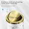 LEASYLIFE 4gallonMarble Trash Can with LidMedium Bedroom Garbage CanFlip Top Trash Can for BathroomBedroomKitchenLiving RoomMarble