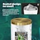 LEASYLIFE 4gallonMarble Trash Can with LidMedium Bedroom Garbage CanFlip Top Trash Can for BathroomBedroomKitchenLiving RoomMarble