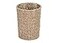 StorageWorks Wicker Waste Basket Small Trash Can with Handwoven Seagrass Wicker Garbage Can for Bedroom Bathroom 1 Pack