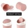 SITAKE 2 Pcs Plastic Mini Wastebasket Trash Can with 120 Trash Bags Tiny Desktop Waste Garbage Bin with Swing Lid for Home Office Kitchen Vanity Tabletop Bedroom Bathroom Green Pink