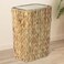 Trongee Boho Trash Can with Lid for Bathroom26 Gallon Small Rattan Garbage Can with Press Top LidWoven Wastebasket and Hamper 2 in 1 Wicker Trash Basket for BathroomKitchenLiving RoomBedroom