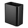 TIPGO Small Metal Trash Can 21 Gallon Slim Trash Can for Bathroom Wastebasket Garbage Bin for Bedroom Office Kitchen Under Sink Matte Black