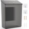Sealegend Magnetic Slim Trash Can Wastebasket with Lid Lint Bin Storage Bins Perfect for Kitchen Fridge Cabinet Bathroom Laundry Room Organization Black