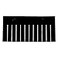 Akro-Mils AkroMils 42168 6 Pack Plastic Divider for AkroGrid Slotted Stackable Dividable Storage Tote Container Box Compatible with 33168 Long Divider