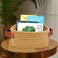 ABenkle Small Storage Basket Mini Baskets Cute Rope Woven Baskets for Organizing Square Shelf Storage with Handle Boho Decorative Toy Bin for Nursery Spa Empty Gift Basket XS Brown