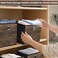 KANCNT Durable Thickened Fabric Storage Bin with Stylish Wood GrainDecorative Storage Box for Open ShelvesFoldable Basket Home Spacesaving Organizer Bin for Clothes BooksFilesToy3 Pack 105x105x11in