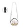 ALAZA Art Paris Eiffel Tower Painting Round Crossbody Bag Canvas Messenger Purse