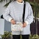 FOTAP Fairytale Fans Crossbody Bag Vacation Trip Gift Mouse Ice Cream Messenger Bag Magic KingdmSnacks Lover THINGS HB CB