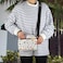 FOTAP Fairytale Fans Crossbody Bag Vacation Trip Gift Mouse Ice Cream Messenger Bag Magic KingdmSnacks Lover THINGS HB CB