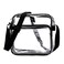 K-Cliffs KCliffs Heavy Duty Clear Tote Deluxe See Through Messenger Work Bag Durable Transparent PVC Lunch Bag