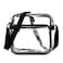 K-Cliffs KCliffs Heavy Duty Clear Tote Deluxe See Through Messenger Work Bag Durable Transparent PVC Lunch Bag