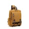 Sechunk Canvas Messenger Bag Sling Bag Crossbody Bag Shoulder Bag Retro Cross Body Handbags Large Yellow