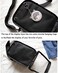 Vensivy Ita Bag DIY Transparent Crossbody Anime Pins Bag Shoulder Messenger Itabag Comic Anime Satchels Dark Blue