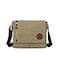 Sechunk Canvas Small Messenger Bag Vintage Shoulder bag Everyday Purse Crossbody bag for men women