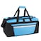 Trail maker 40 Liter 22 Inch Reflective Duffle Bag with Shoulder Strap for Men Women Travel Gym Bag Light Blue