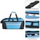 Trail maker 40 Liter 22 Inch Reflective Duffle Bag with Shoulder Strap for Men Women Travel Gym Bag Light Blue