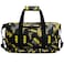 OtRainbow BATMAN Travel Duffle Bag with Bold Yellow and Black Camouflage Pattern Spacious Interior for All Essentials Adjustable Shoulder Strap Reinforced HandlesStylish Design for Every Traveler