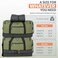 Fanwoli Collapsible Expandable 100L120L Large Rolling Duffle Bag 30 Waterproof Wheeled Luggage with NoSag Heavyload Design Lock Soft Handle for Travel Camping Dorm Moving Green