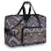 F.FETIVIN FFETIVIN Weekender Bag Carry On Travel Duffle Medium Overnight Bag for Women Wavy Stripes