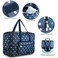 F.FETIVIN FFETIVIN Weekender Bag Carry On Travel Duffle Medium Overnight Bag for WomenDream Blue