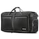 Gonex 100L Large Foldable Travel Duffle Bag with Shoes Compartment Packable Lightweight Water Repellent Duffel Bag for Camping Gym Weekender Bag Gray