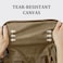 Gonex Canvas Duffle Bag for Travel 50L Duffel Overnight Weekend BagCoffee