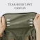 Gonex Canvas Duffle Bag for Travel 60L Duffel Overnight Weekender Bag Army Green