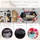 VOOWO Rolling Duffel Bag with Wheels Foldable Expandable Duffle Bag with Wheels for Travel Rolling Luggage Bag Wheeled Carry On Bag Large Rolling Backpack Weekend Bags for Men Women Love