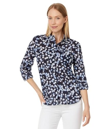 Tommy Hilfiger Carnation Roll Tab Sky Captain Multi XS US 02