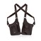 Wshxjzyay Double Shoulder Armpit Bag for Men Antitheft Bag with Double Shoulder Straps Anti Theft Harness for Men Leather Antitheft Harness Wallet Brown