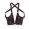 Wshxjzyay Double Shoulder Armpit Bag for Men Antitheft Bag with Double Shoulder Straps Anti Theft Harness for Men Leather Antitheft Harness Wallet Brown